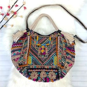 Beautiful embroidered tote